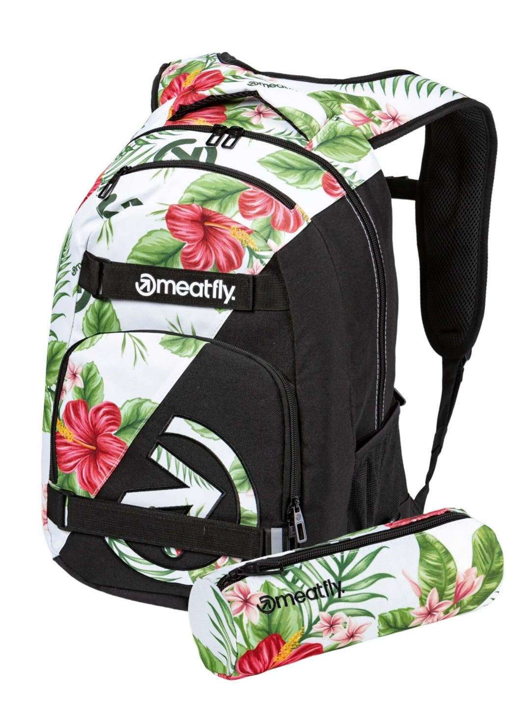 Meatfly batoh Exile White Tropical 24 L Bílá Objem 24 L